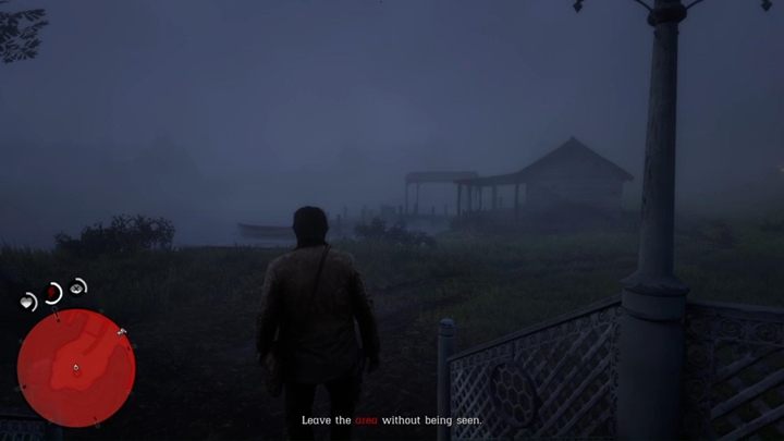 Po dostarczeniu listu, musisz uciec z terenu posesji - Red Dead Redemption 2: Prawdziwa miłość 1-3 - Solucja - Red Dead Redemption 2 - poradnik do gry