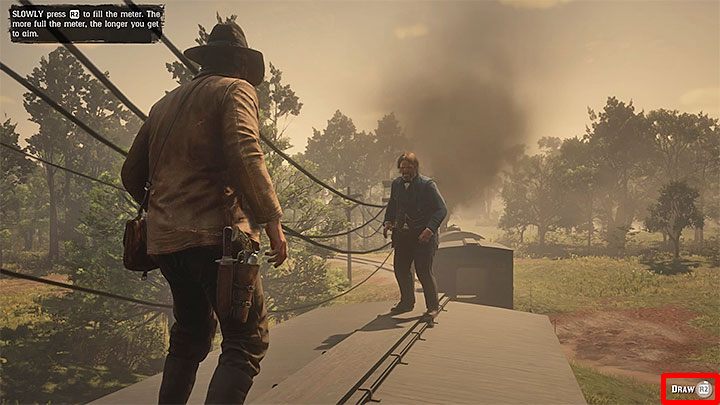 Każdy pojedynek rewolwerowy składa się z dwóch faz - Red Dead Redemption 2: Pojedynek rewolwerowy - jak wygrać? - Red Dead Redemption 2 - poradnik do gry