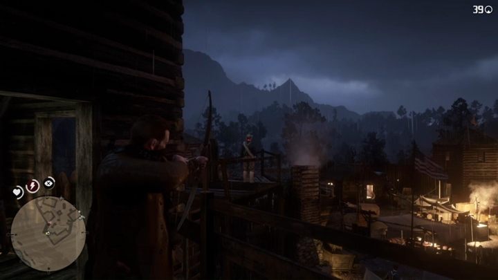 Gdy dotrzesz na palisadę, namierz Charlesa i wybierz opcję, że samodzielnie chcesz zabijać wrogów - Red Dead Redemption 2: Syn króla - Solucja - Red Dead Redemption 2 - poradnik do gry