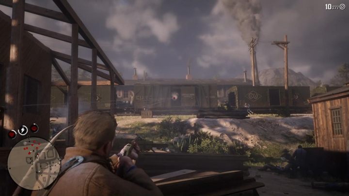 Po zaciętym boju, przebijecie się do pociągu - Red Dead Redemption 2: Mój ostatni chłopiec - Solucja - Red Dead Redemption 2 - poradnik do gry