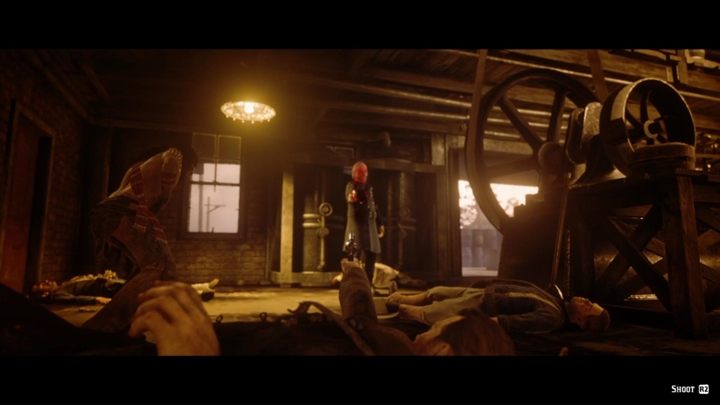 Po scenkach, czeka cię automatyczna sekwencja Zabójczej precyzji - Red Dead Redemption 2: Mój ostatni chłopiec - Solucja - Red Dead Redemption 2 - poradnik do gry