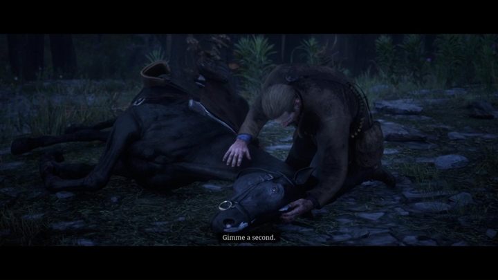 Po pewnym czasie dotrzesz do obozowiska Dutcha - Red Dead Redemption 2: Krew, śmierć i odkupienie - Solucja - Red Dead Redemption 2 - poradnik do gry