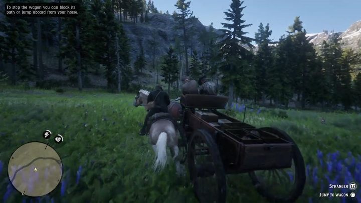 Gdy dotrzesz na farmę, czeka cię scenka z udziałem tutejszych zbirów - Red Dead Redemption 2: Koło - Solucja - Red Dead Redemption 2 - poradnik do gry
