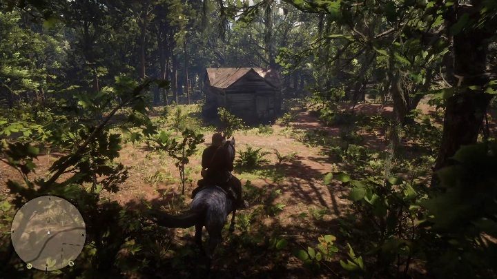 Chatę możesz znaleźć jadąc na południe od Braithwaite Manor - Red Dead Redemption 2: Chaty - mapy, porady - Red Dead Redemption 2 - poradnik do gry