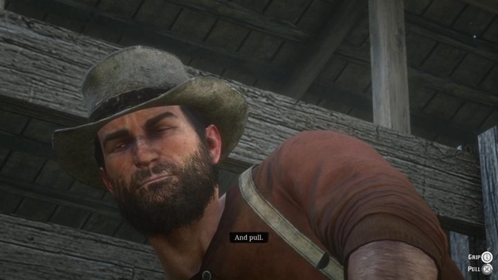 Wróć do zagrody i obserwuj Duncana, który będzie jeździł na Jeremiaszu - Red Dead Redemption 2: Ojcostwo dla początkujących - Solucja - Red Dead Redemption 2 - poradnik do gry