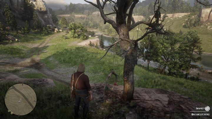 Kolejny łapacz snów znajduje się na południe od miasta Valentine, zaraz koło rzeki - Red Dead Redemption 2: Łapacze snów - lista, mapy, porady - Red Dead Redemption 2 - poradnik do gry