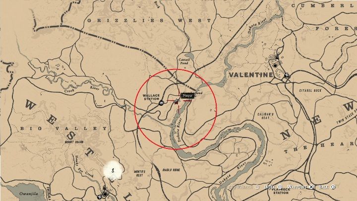 1 - Red Dead Redemption 2: Kosztowny skarb, mapa - Red Dead Redemption 2 - poradnik do gry
