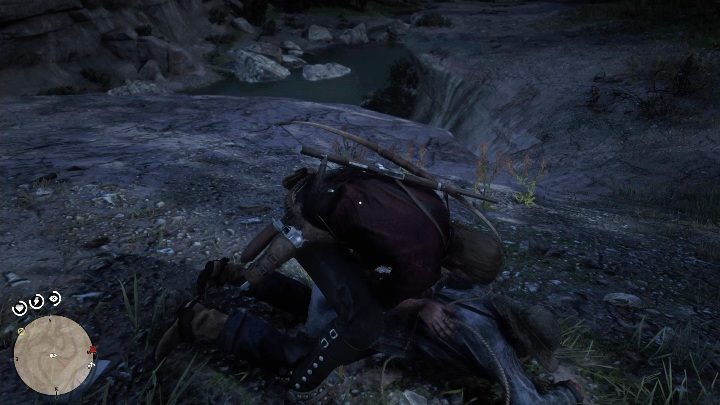 Po rozpoczęciu 2 rozdziału możesz zacząć szukać mężczyzny z mapą - Red Dead Redemption 2: Kosztowny skarb, mapa - Red Dead Redemption 2 - poradnik do gry