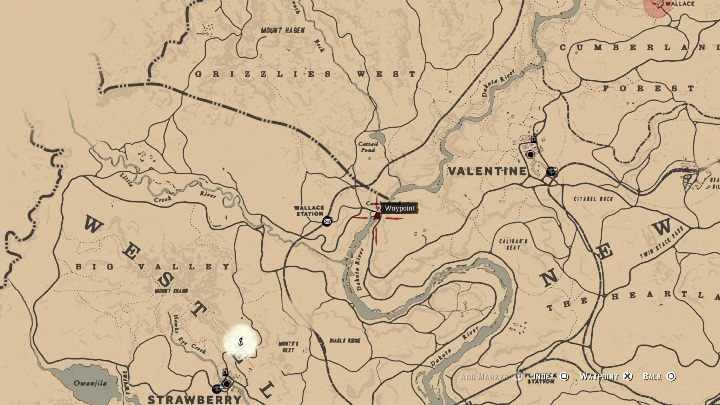 Pierwsza mapa skieruje cię do kolejnej - Red Dead Redemption 2: Kosztowny skarb, mapa - Red Dead Redemption 2 - poradnik do gry