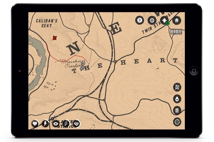 Aplikacja pozwoli na sprawdzenie mapy świata RDR2. - Red Dead Redemption 2: Companion App - Red Dead Redemption 2 - poradnik do gry