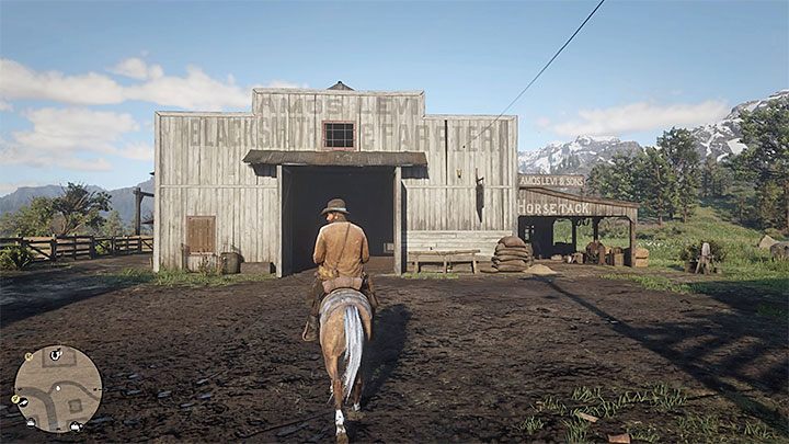 Wszystkie sprawy związane z podróżowaniem na koniu możesz załatwić w stajni - Red Dead Redemption 2: Zmiana konia - czy można? Jak zmienić? - Red Dead Redemption 2 - poradnik do gry