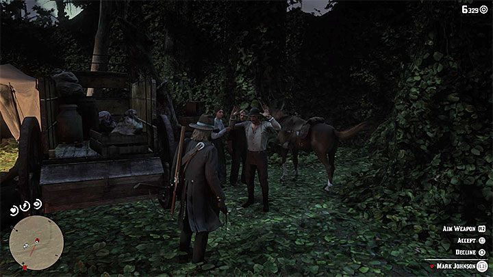 Mark Johnson dość niespodziewanie nie zaatakuje Arthura - Red Dead Redemption 2: Mark Johnson - Zadania ścigania zbiegów - Red Dead Redemption 2 - poradnik do gry