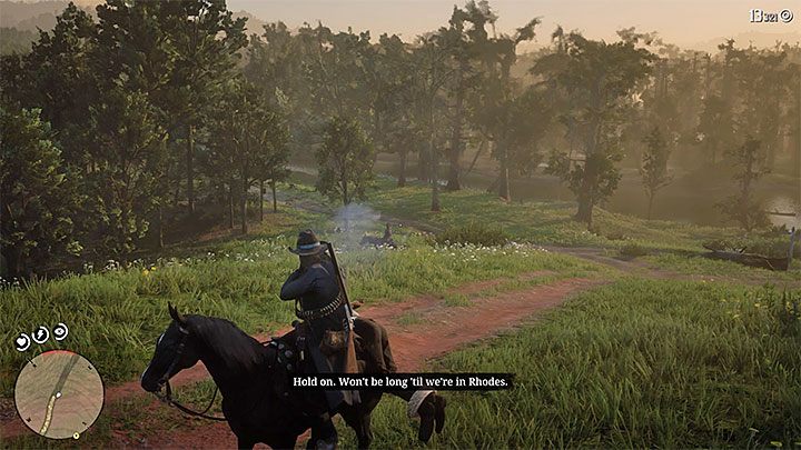 Jeśli pozwoliłeś zbiegowi pożegnać się z rodziną to Arthura zaatakuje kilku wrogo nastawionych osobników - Red Dead Redemption 2: Mark Johnson - Zadania ścigania zbiegów - Red Dead Redemption 2 - poradnik do gry