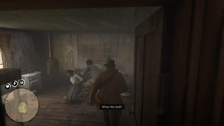 Wtargnij do środka - czekają tu na ciebie dwaj przeciwnicy - Red Dead Redemption 2: Nie, nie i po trzykroć nie - Solucja - Red Dead Redemption 2 - poradnik do gry