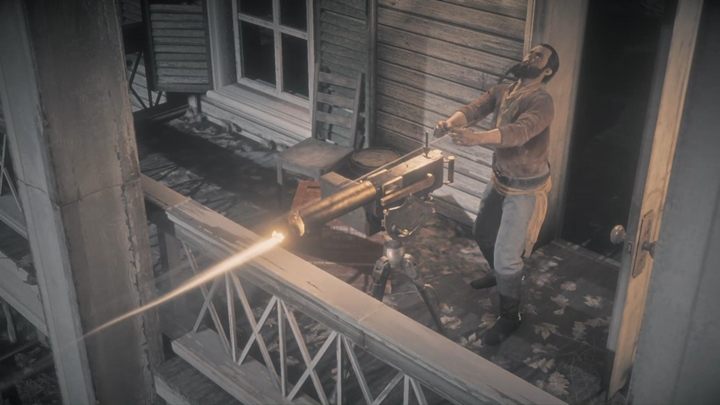 Docelowo, możesz trzymać się swojej obecnej pozycji i z pomocą karabinu snajperskiego wyeliminować wszystkich wrogów - Red Dead Redemption 2: I będąc w drodze, prawił o wybaczaniu - Solucja - Red Dead Redemption 2 - poradnik do gry