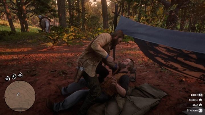 Wyjdź teraz na zewnątrz i uruchom tryb widzenia śladów - Red Dead Redemption 2: Magicy dla sportu - Solucja - Red Dead Redemption 2 - poradnik do gry