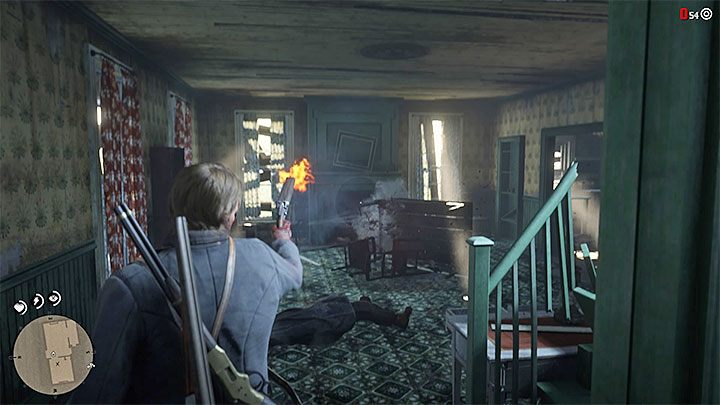 Obejrzyj fotografię postawioną na większym kominku - Red Dead Redemption 2: Nieprawości historii - opis przejścia, mapa, porady - Red Dead Redemption 2 - poradnik do gry