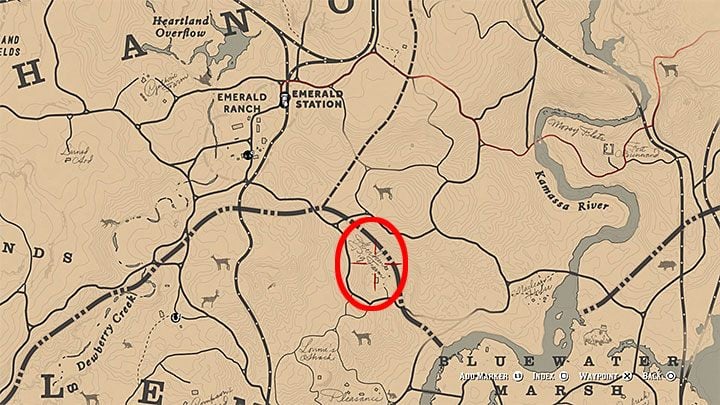 Farma świń w Aberdeen to mała lokacja, którą możesz odnaleźć na południe od rancza Emerald Ranch - jest to centralna część mapy świata - Red Dead Redemption 2: Pieniądze na farmie świń w Aberdeen - jak odzyskać? - Red Dead Redemption 2 - poradnik do gry