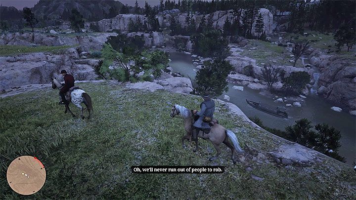 Jak odblokować misję: Spotkanie się z Javierem i innymi członkami gangu w pobliżu Blackwater - Red Dead Redemption 2: Pierwsi będą ostatnimi - Solucja - Red Dead Redemption 2 - poradnik do gry