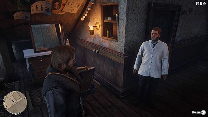 Nie możesz ściąć włosów w obozowisku - musisz w tym celu odwiedzić fryzjera - Red Dead Redemption 2: Włosy - jak ściąć? - Red Dead Redemption 2 - poradnik do gry