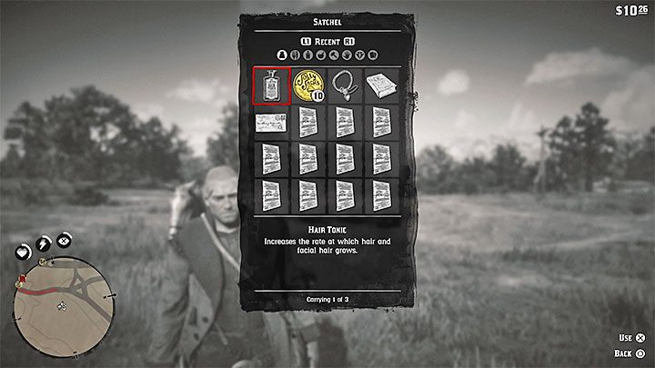 Jeśli chcesz żeby włosy szybciej odrosły Arthurowi to możesz skorzystać ze środka na porost włosów (Hair Tonic) - przedmiot ten możesz zakupić w sklepie (za około 4 dolary) lub odnaleźć w trakcie przemierzania świata gry (np - Red Dead Redemption 2: Włosy - jak ściąć? - Red Dead Redemption 2 - poradnik do gry