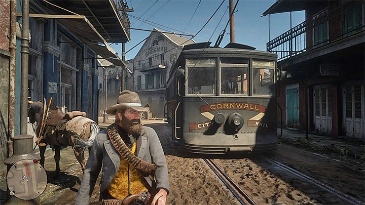 1 - Red Dead Redemption 2: Tramwaj w Saint Denis - czy można sterować? - Red Dead Redemption 2 - poradnik do gry