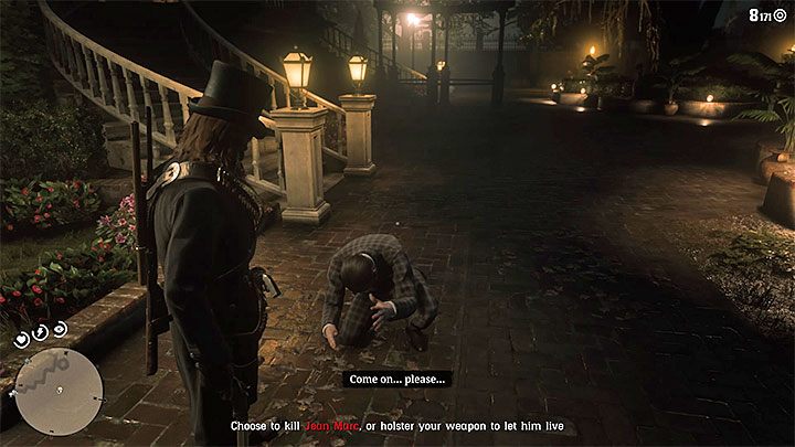 Po obejrzeniu cut-scenki zadanie to można zakończyć na dwa sposoby - Red Dead Redemption 2: Idealizm i pragmatyzm dla początkujących - opis przejścia - Red Dead Redemption 2 - poradnik do gry