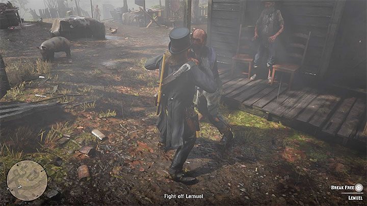 Podnieś mężczyznę, umieść go na koniu bohatera i przetransportuj do Butcher Creek - Red Dead Redemption 2: Mądrość starszyzny - opis przejścia, mapa, porady - Red Dead Redemption 2 - poradnik do gry