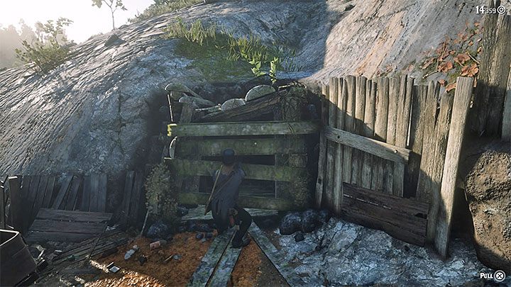 Po tym jak obejrzysz filmik konieczne okaże się wyruszenie do kopalni, która znajduje się na zachód od miasteczka Annesburg - Red Dead Redemption 2: Mądrość starszyzny - opis przejścia, mapa, porady - Red Dead Redemption 2 - poradnik do gry