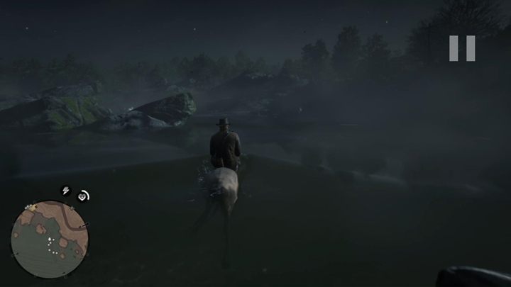 Po wstawce, płyń do jednego z koni przed tobą i wsiądź na jego grzbiet - Red Dead Redemption 2: Gniew wyzwolony - Solucja - Red Dead Redemption 2 - poradnik do gry