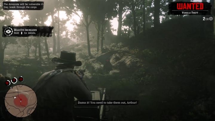 Gdy zabijecie wszystkich wrogów, biegnij do Billa i wsiądź do wozu - Red Dead Redemption 2: Uroki Van Horn - Solucja - Red Dead Redemption 2 - poradnik do gry