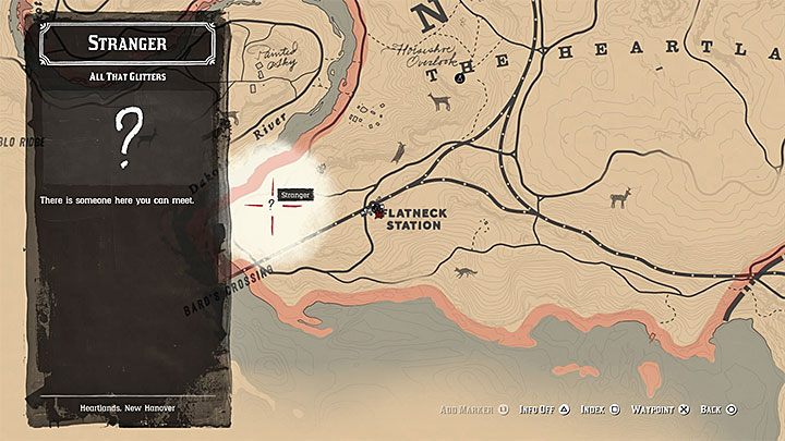 Misję tę rozpoczyna się w pobliżu klifu na południowy-zachód od siedziby gangu przy Horseshoe Overlook - Red Dead Redemption 2: Mniejsze zadania poboczne - opis przejścia, mapy, porady - Red Dead Redemption 2 - poradnik do gry