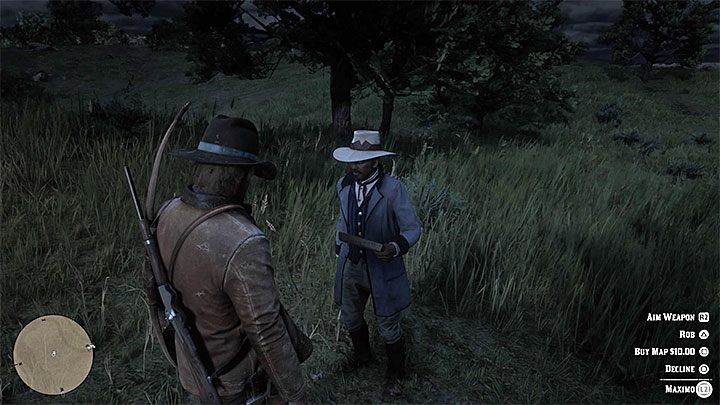 Odszukaj Maximo Cristobal Valdespino i porozmawiaj z nim - Red Dead Redemption 2: Mniejsze zadania poboczne - opis przejścia, mapy, porady - Red Dead Redemption 2 - poradnik do gry