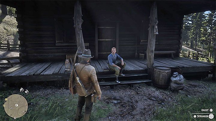 Dotrzyj do chatki znajdującej się w lesie i porozmawiaj z Francisem Sinclairem - Red Dead Redemption 2: Mniejsze zadania poboczne - opis przejścia, mapy, porady - Red Dead Redemption 2 - poradnik do gry