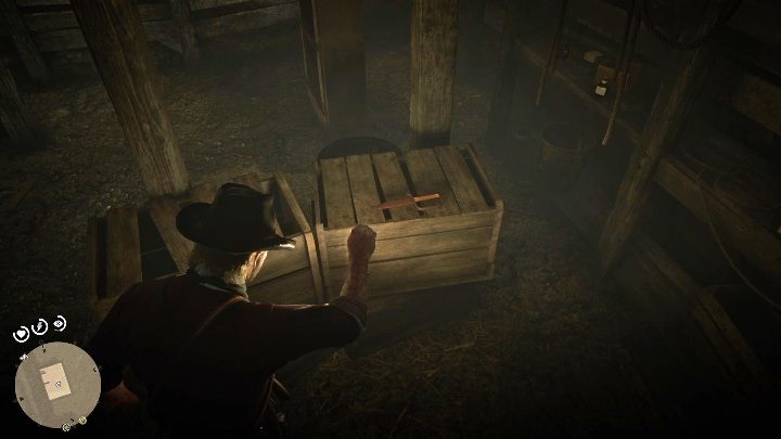 W tej samej piwnicy co Civil War Hat znajdziecie również nóż - Red Dead Redemption 2: Unikalne przedmioty do zdobycia - lista wszystkich - Red Dead Redemption 2 - poradnik do gry