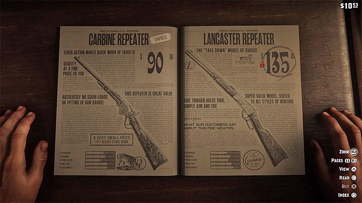 Karabiny powtarzalne są w naszej ocenie najciekawszą propozycją do rozgrywania większości walk - Red Dead Redemption 2: Najlepsze bronie - Red Dead Redemption 2 - poradnik do gry