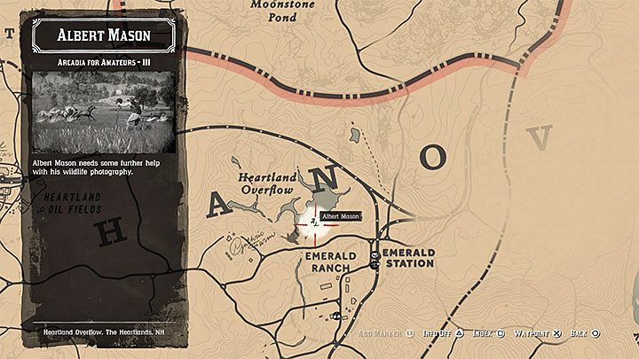 Do następnego spotkania z Masonem może dojść w pobliżu rancza Emerald Ranch - Red Dead Redemption 2: Arkadia dla amatorów - opis przejścia, mapa, porady - Red Dead Redemption 2 - poradnik do gry