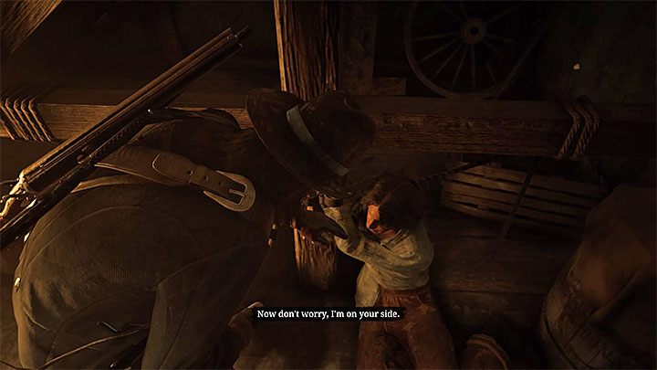 Podejdź do pasera, którego musisz przesłuchać (obejdzie się bez rozlewu krwi) - Red Dead Redemption 2: Pomóż bratu - opis przejścia, mapa, porady - Red Dead Redemption 2 - poradnik do gry
