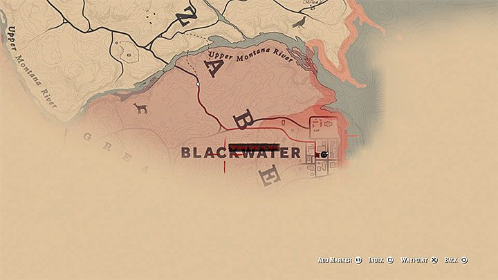 Blackwater oraz New Austin znajdują się w południowo-zachodniej części mapy swiata - Red Dead Redemption 2: Blackwater - czy można wjechać? - Red Dead Redemption 2 - poradnik do gry