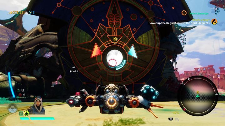 Jeden z nich pokazuje poziom naładowania rdzenia wysoką temperaturą, a drugi niską - Iglice na Haven - Planety i ich sekrety w Starlink - Starlink Battle for Atlas poradnik do gry