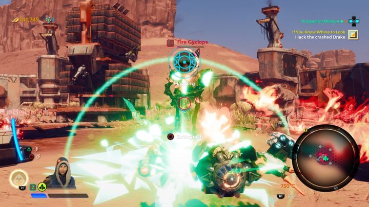 Po zakończonej walce będziesz mógł otworzyć skrzynię, w której znajdziesz Wzmacniacz ciepła I - Ruiny na Kirite w Starlink Battle for Atlas - Starlink Battle for Atlas poradnik do gry