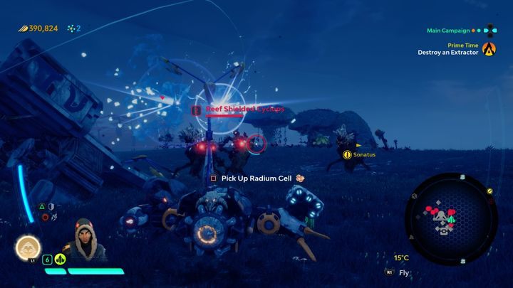 Po zakończonej walce będziesz mógł otworzyć skrzynię, w której znajdziesz Wzmacniacz Elektrum I - Ruiny na Haven - Planety i ich sekrety w Starlink - Starlink Battle for Atlas poradnik do gry