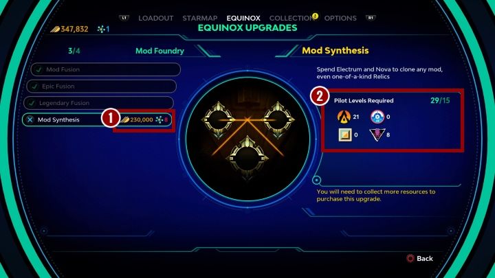 Ulepszenia zostały podzielone na kategorie, w których znajduje się grupa o podobnych właściwościach i mająca wpływ na konkretne aspekty twojej rozgrywki - Ulepszenia Equinoxa w Starlink - Starlink Battle for Atlas poradnik do gry