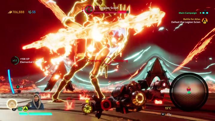 Po zbiciu pierwszego paska życia, przyzwaniec ulegnie przepoczwarzeniu - Jak pokonać Graxa w Starlink Battle for Atlas? - Starlink Battle for Atlas poradnik do gry