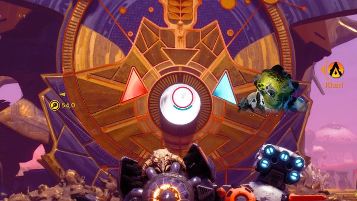 Jeden z nich pokazuje poziom naładowania rdzenia wysoką temperaturą, a drugi niską - Iglice na Vylus w Starlink Battle for Atlas - Starlink Battle for Atlas poradnik do gry