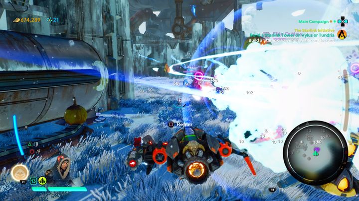 Po zakończonej walce będziesz mógł otworzyć skrzynię, w której znajdziesz Amunicję Wsparcia II - Ruiny na Tundri w Starlink Battle for Atlas - Starlink Battle for Atlas poradnik do gry