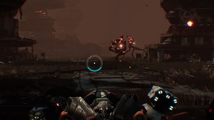 Po zakończonej walce będziesz mógł otworzyć skrzynię, w której znajdziesz Pancerz złomiarza II - Ruiny na Ashar w Starlink Battle for Atlas - Starlink Battle for Atlas poradnik do gry