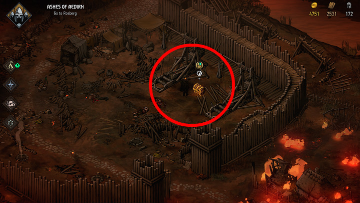 Aby otworzyć czwartą skrzynię będziesz potrzebować specjalnego klucza - Wojna Krwi: Aedirn, Mapa skarbów - Wojna Krwi Wiedźmińskie Opowieści - poradnik do gry