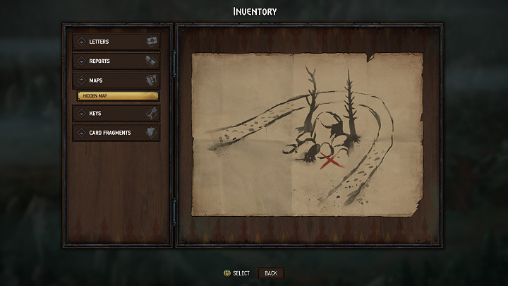 Do znalezienia kolejnego skarbu będziesz potrzebować specjalnej mapy - Wojna Krwi: Aedirn, Mapa skarbów - Wojna Krwi Wiedźmińskie Opowieści - poradnik do gry