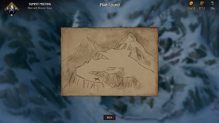 Mapę prowadzącą do ostatniego skarbu w Mahakamie możesz zdobyć w pobliżu miejsca w którym krasnoludy będą chować swoich zmarłych (niebieska cyfra 8) - Wojna Krwi: Mahakam, Mapa skarbów - Wojna Krwi Wiedźmińskie Opowieści - poradnik do gry